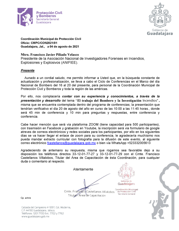 Investigacion de incendios y explosiones en México Investigación de incendios Investigacion de incendios Investigación de incendios y explosiones en méxico ANIFIEE