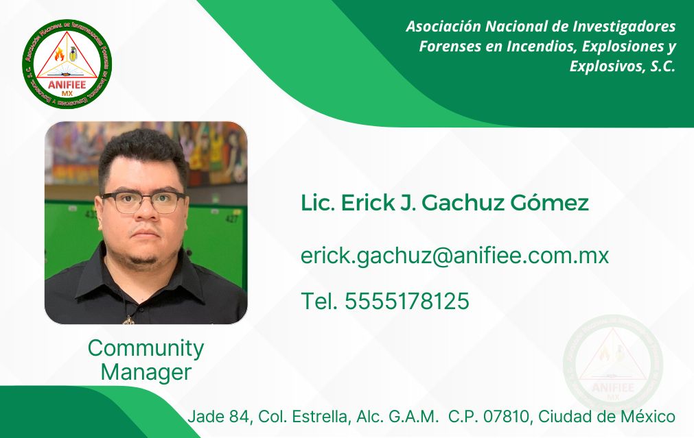 Investigacion de incendios y explosiones en México Investigación de incendios Investigacion de incendios Investigación de incendios y explosiones en méxico ANIFIEE