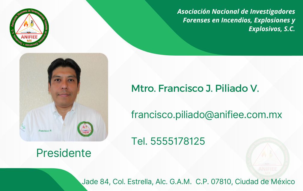 Investigacion de incendios y explosiones en México Investigación de incendios Investigacion de incendios Investigación de incendios y explosiones en méxico ANIFIEE