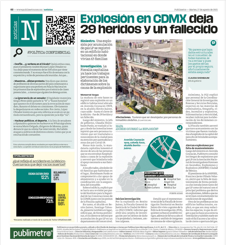 Investigacion de incendios y explosiones en México Investigación de incendios Investigacion de incendios Investigación de incendios y explosiones en méxico ANIFIEE